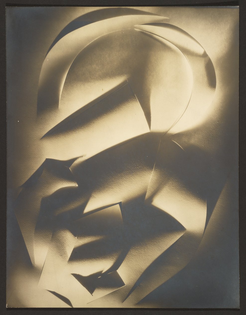 Cut-paper Abstraction by Francis Bruguière