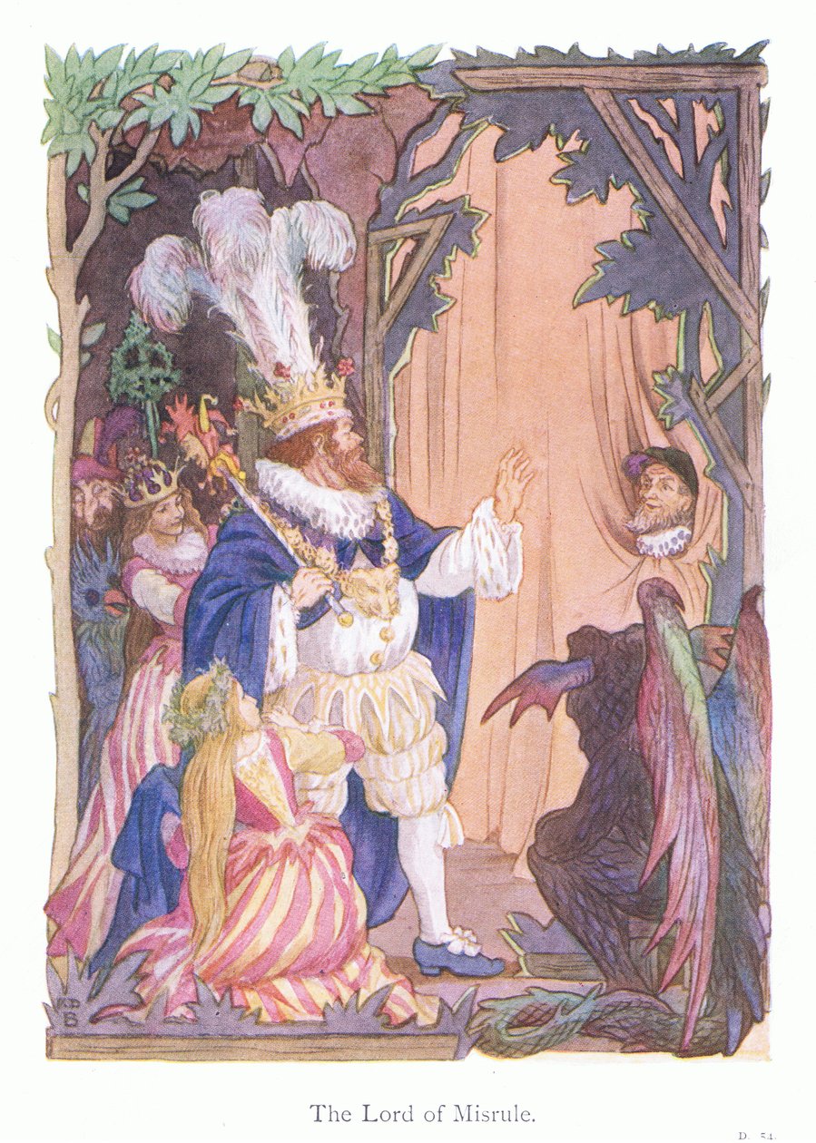 The Lord of Misrule by Francis Donkin Bedford