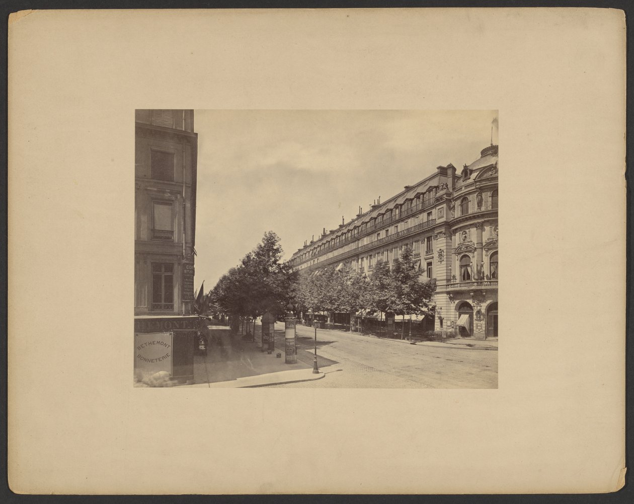 Boulevard des Capucines, Corner of Rue Louis le Grand, Paris