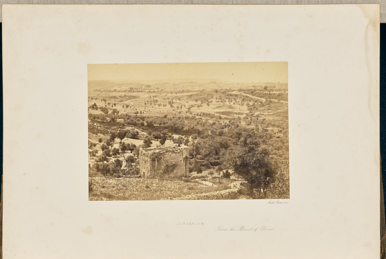 Jerusalem, from the Mount of Olives by Francis Frith