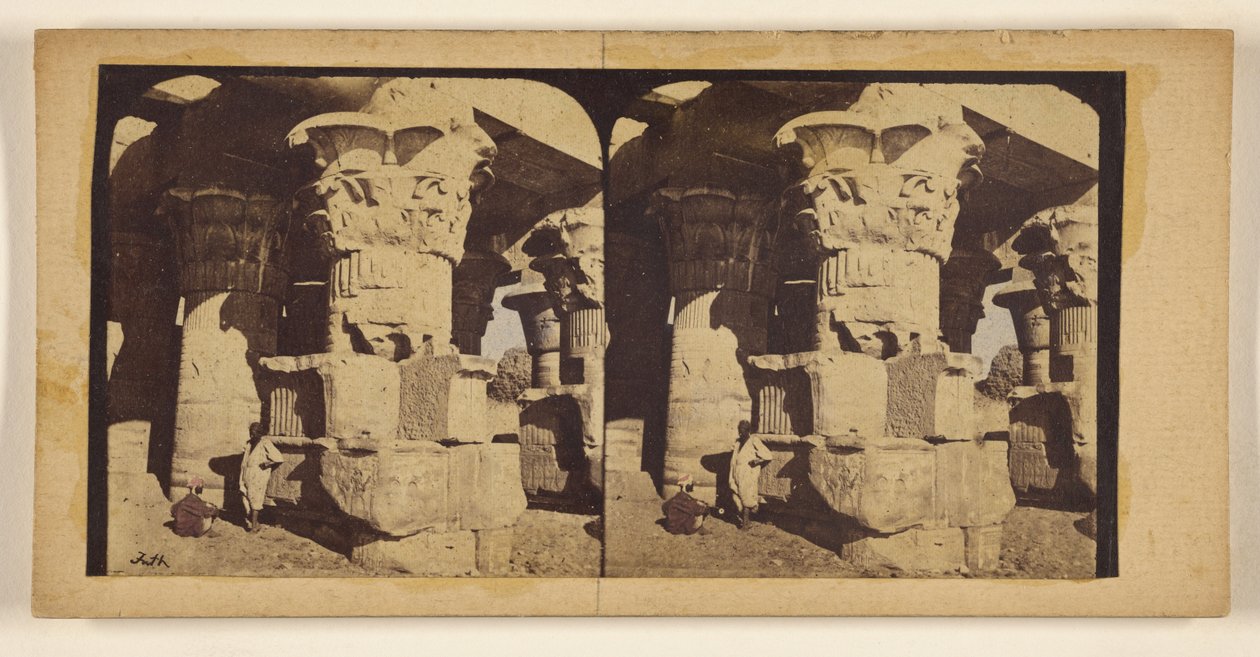 Koum Ombus by Francis Frith
