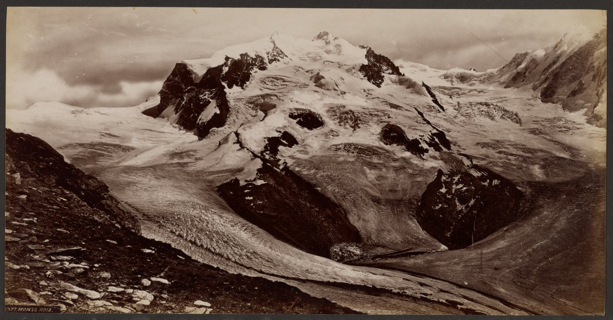 Mount Rosa by Francis Frith
