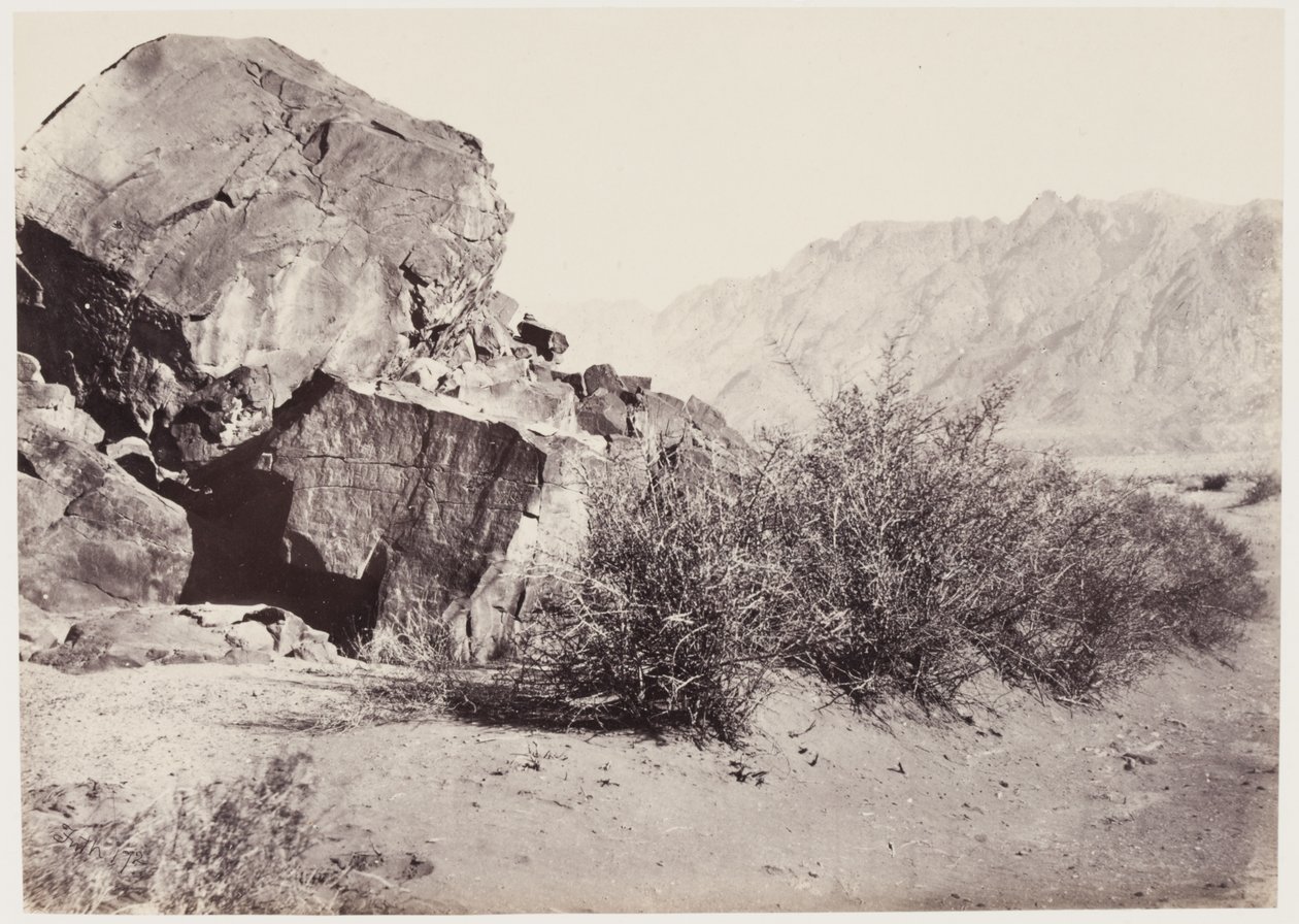 Petroglyphs in the Near East by Francis Frith