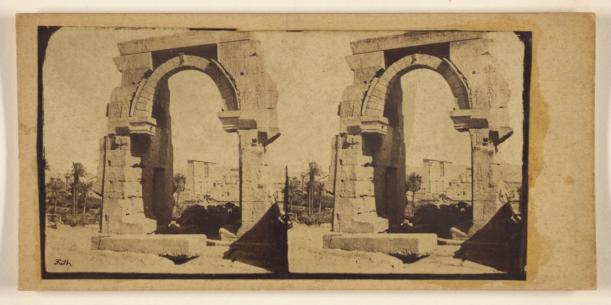Roman Arch on the Island of Biggs by Francis Frith