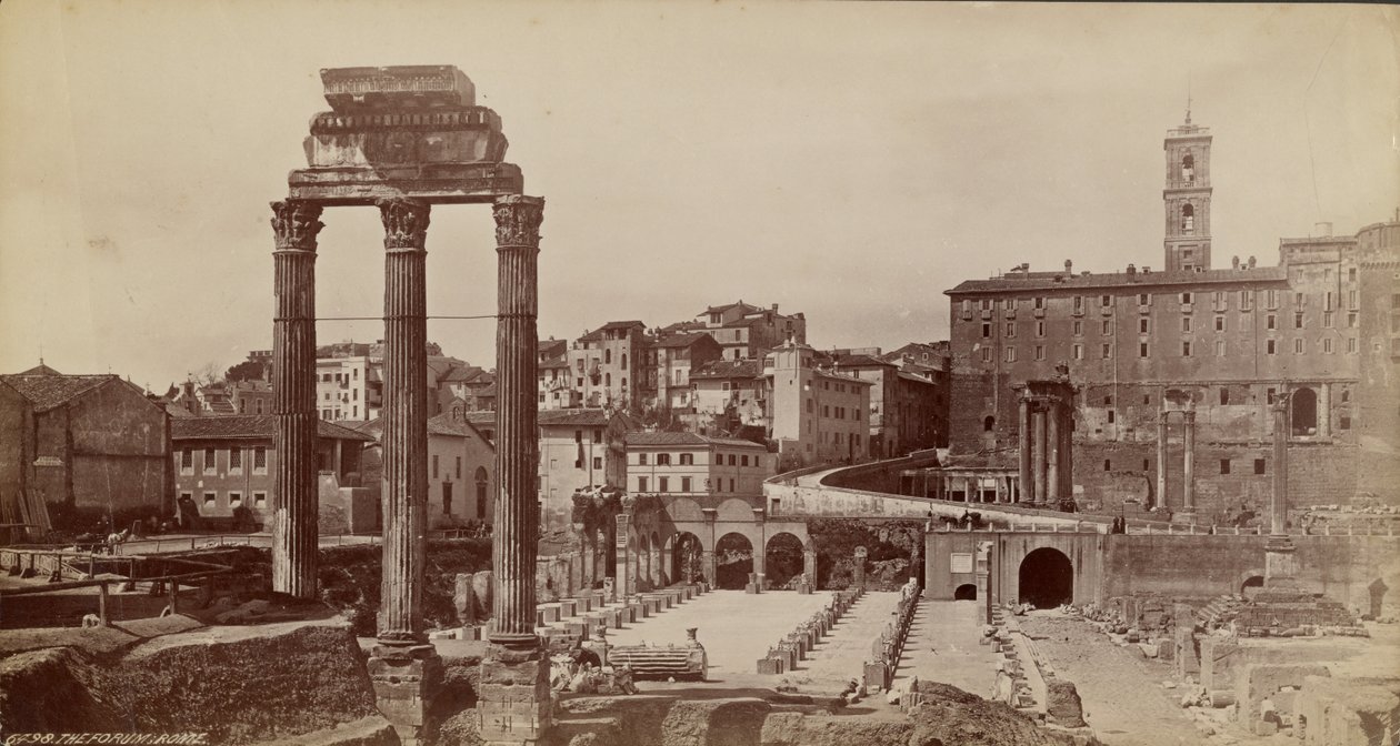 The Forum, Rome by Francis Frith