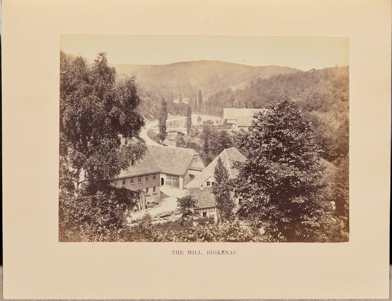 The Mill, Birkenau by Francis Frith