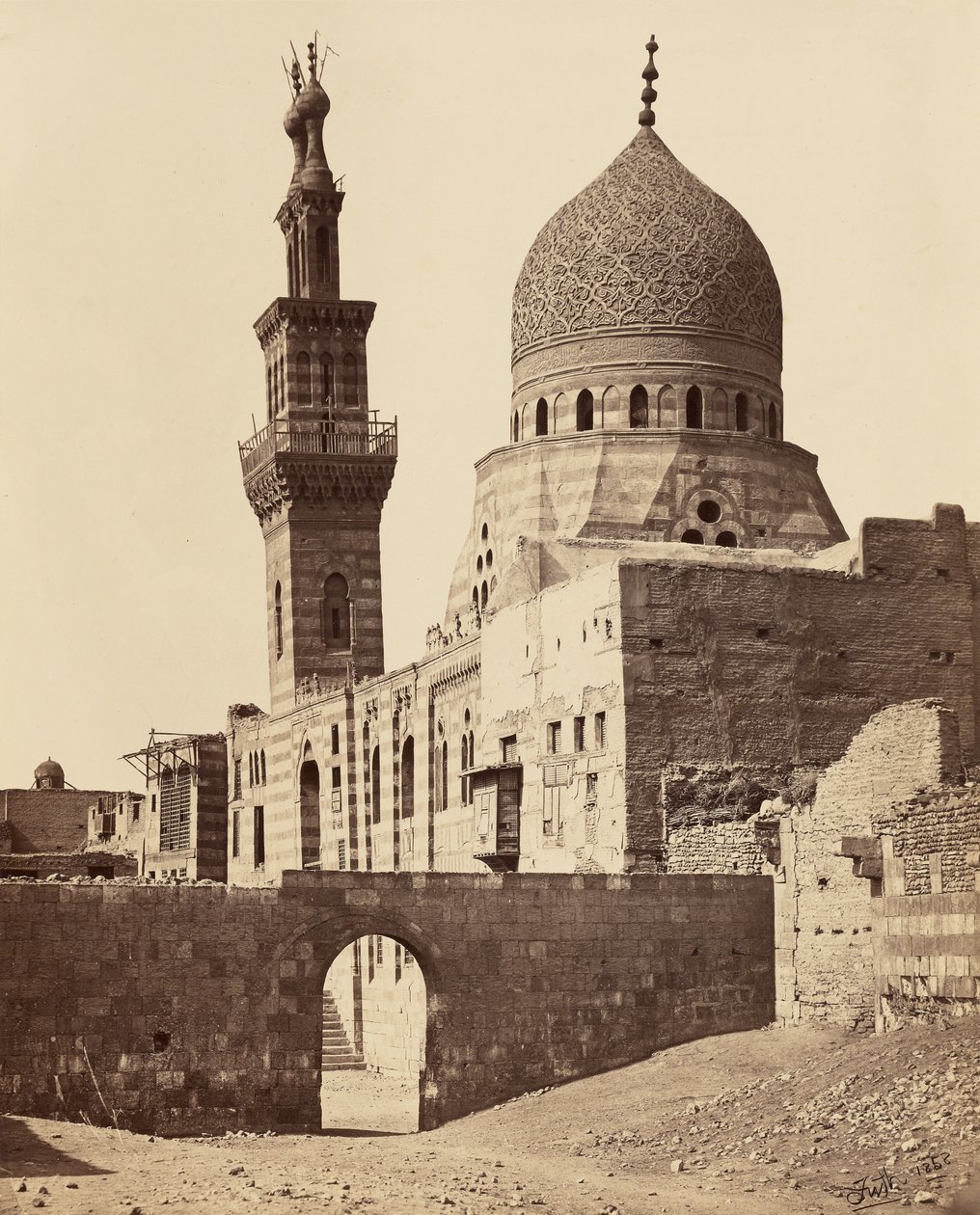 The Mosque of the Emir Akhoor by Francis Frith