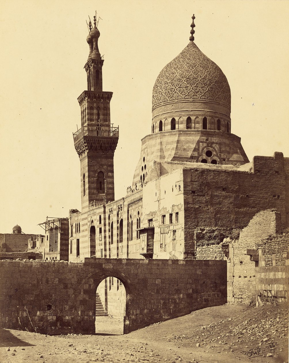 The Mosque of the Emir Akhoor, Cairo by Francis Frith