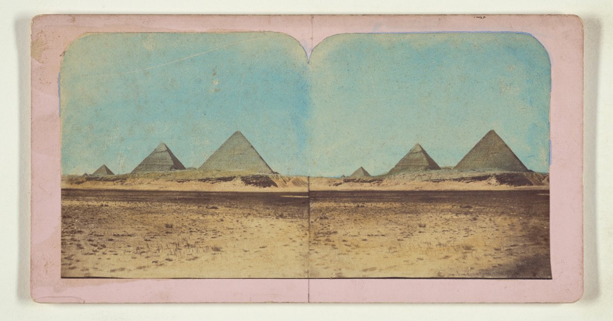 Three Pyramids by Francis Frith