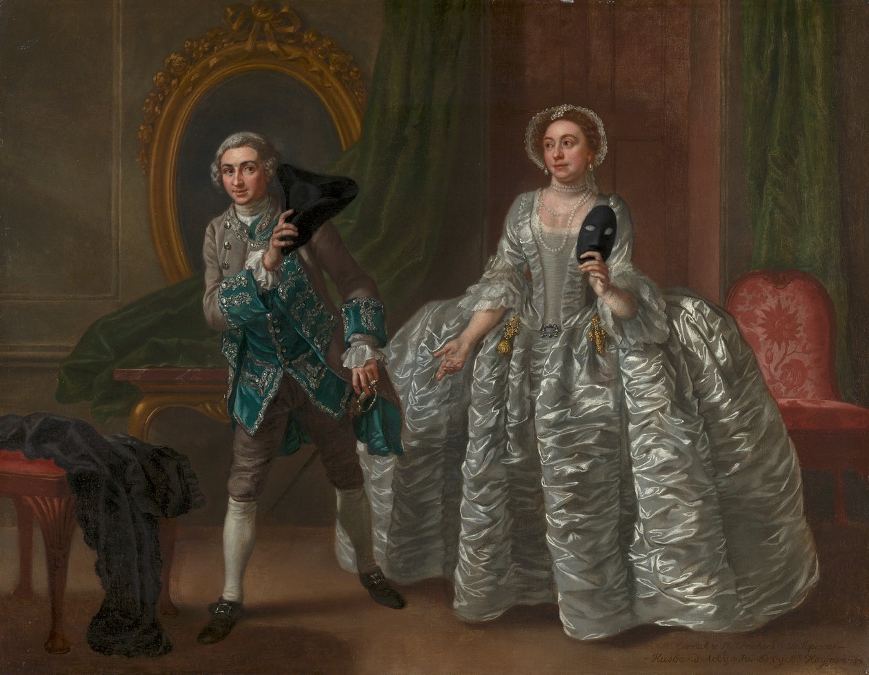 David Garrick and Mrs. Pritchard in Benjamin Hoadley