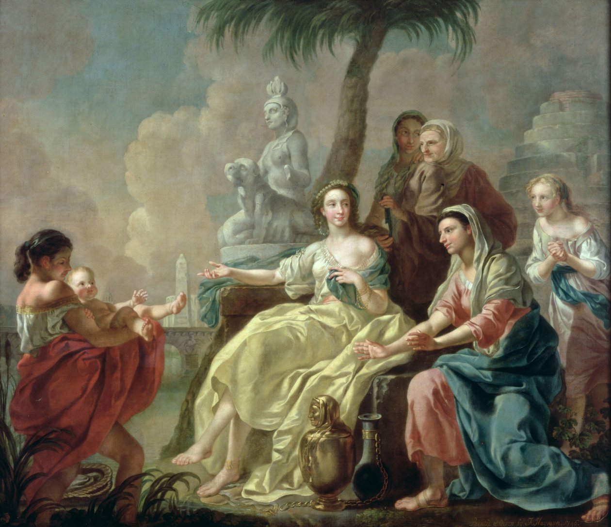 The Finding of the Infant Moses in the Bullrushes, 1746