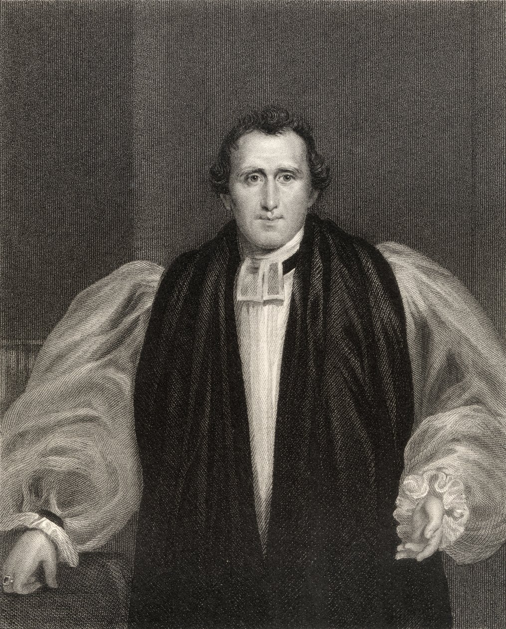 Reverend Daniel Wilson, engraved by J. Cochran, from 