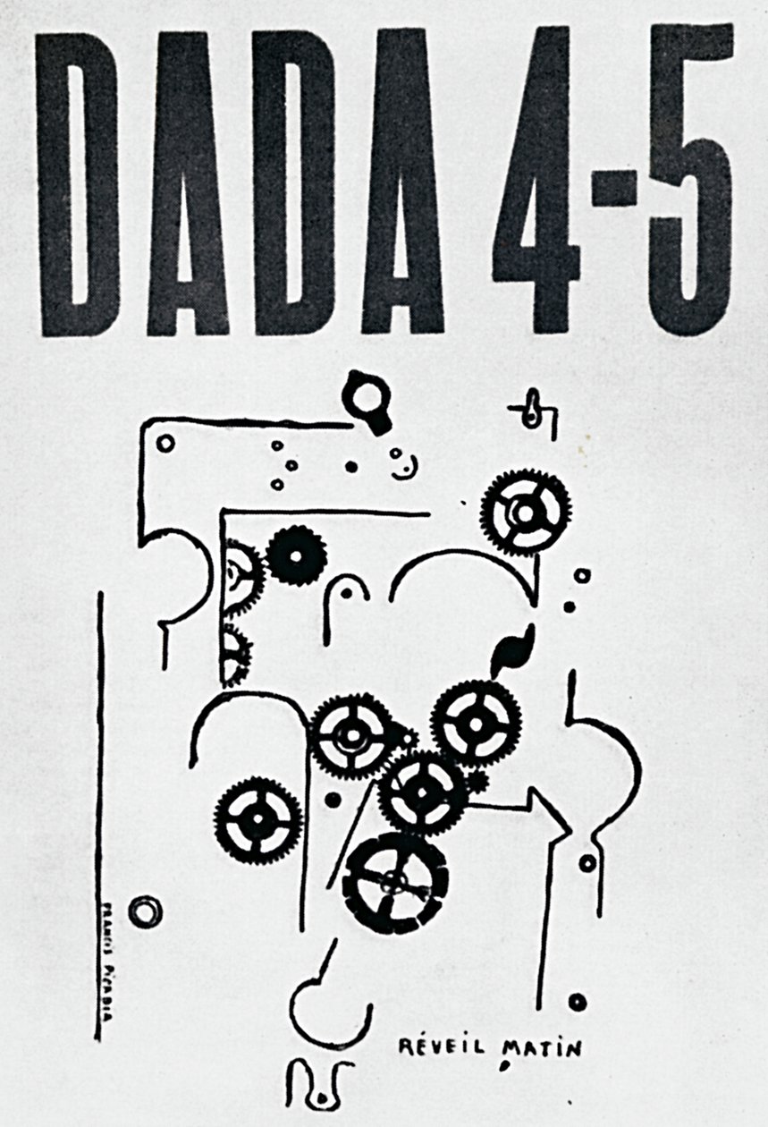 Cover of the Magazine Dada 4-5 by Francis Picabia