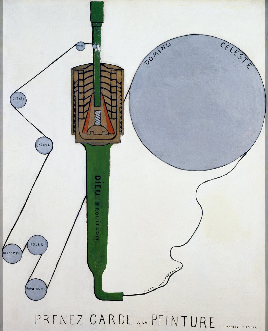 Watch Out for Painting by Francis Picabia