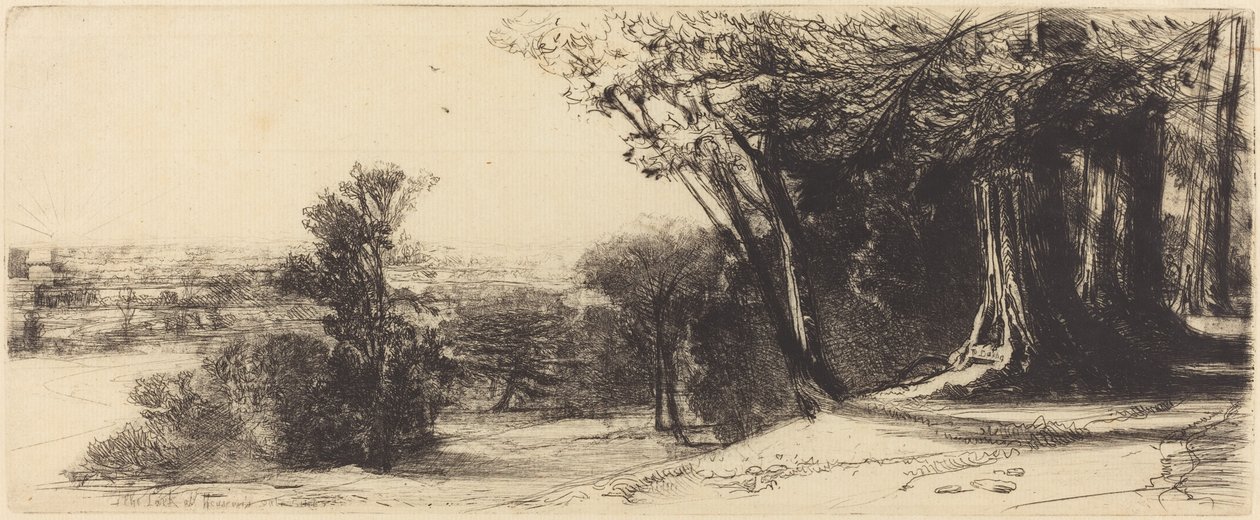 Early Morning - Richmond by Francis Seymour Haden