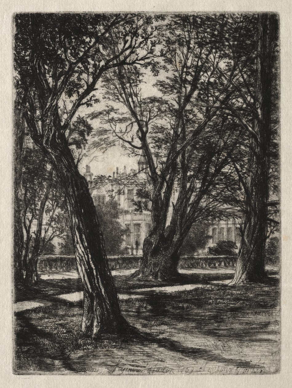 Kensington Gardens by Francis Seymour Haden