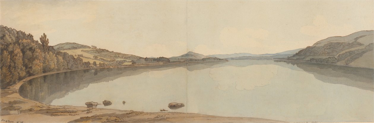 Lake Windermere by Francis Towne