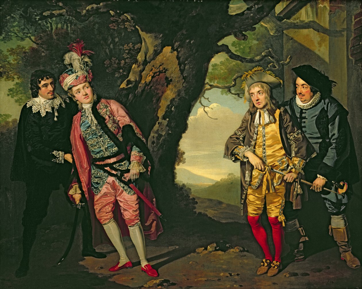 The Duel, from Act 3, scene 4 of 
