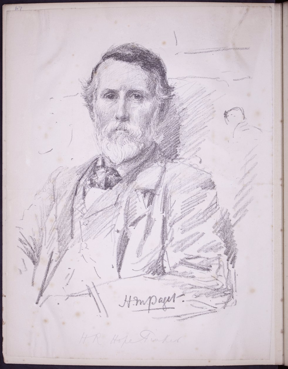 Portrait of Hope-Pinker HR, c.1900 by Francis Wilfred Lawson