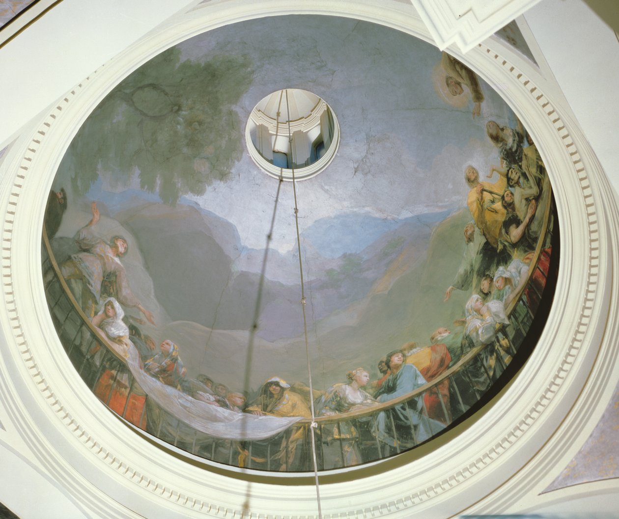 Overview of the Cupola Showing St Anthony, 1798 by Francisco de Goya