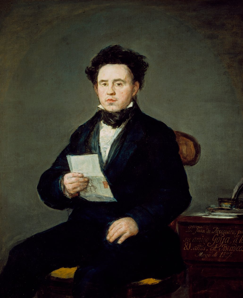 Portrait of Juan Bautista de Muguiro by Francisco de Goya
