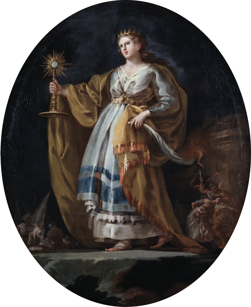 Saint Barbara by Francisco de Goya