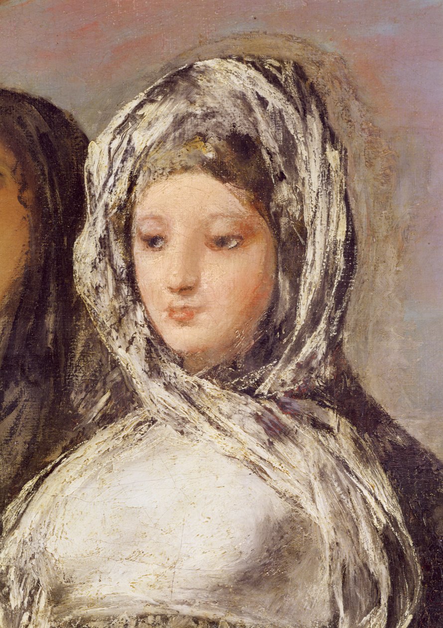 The Letter or The Young Girls (detail) by Francisco de Goya