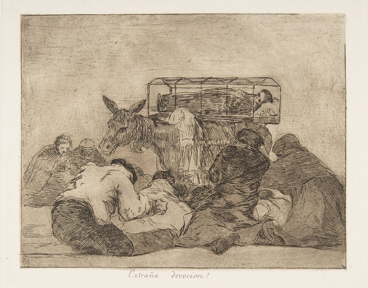 Plate 66 from The Disasters of War by Francisco de Goya