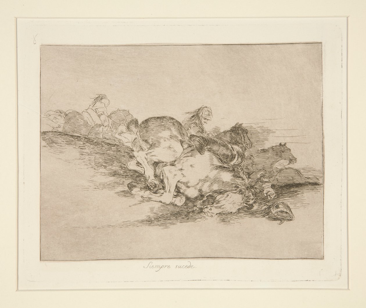 It Always Happens, Plate 8 from The Disasters of War by Francisco de Goya