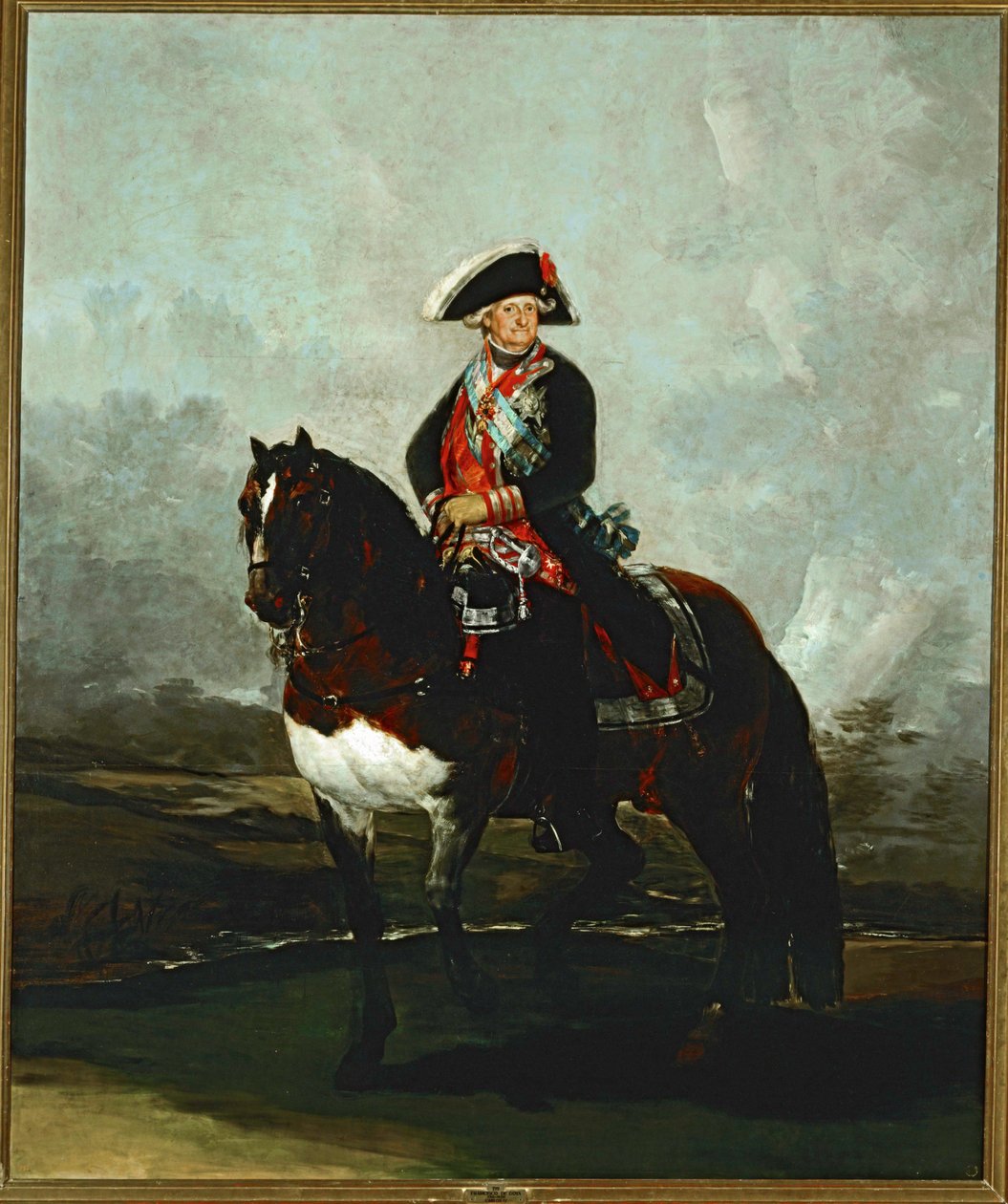 Charles IV on Horseback by Francisco Jose de Goya y Lucientes