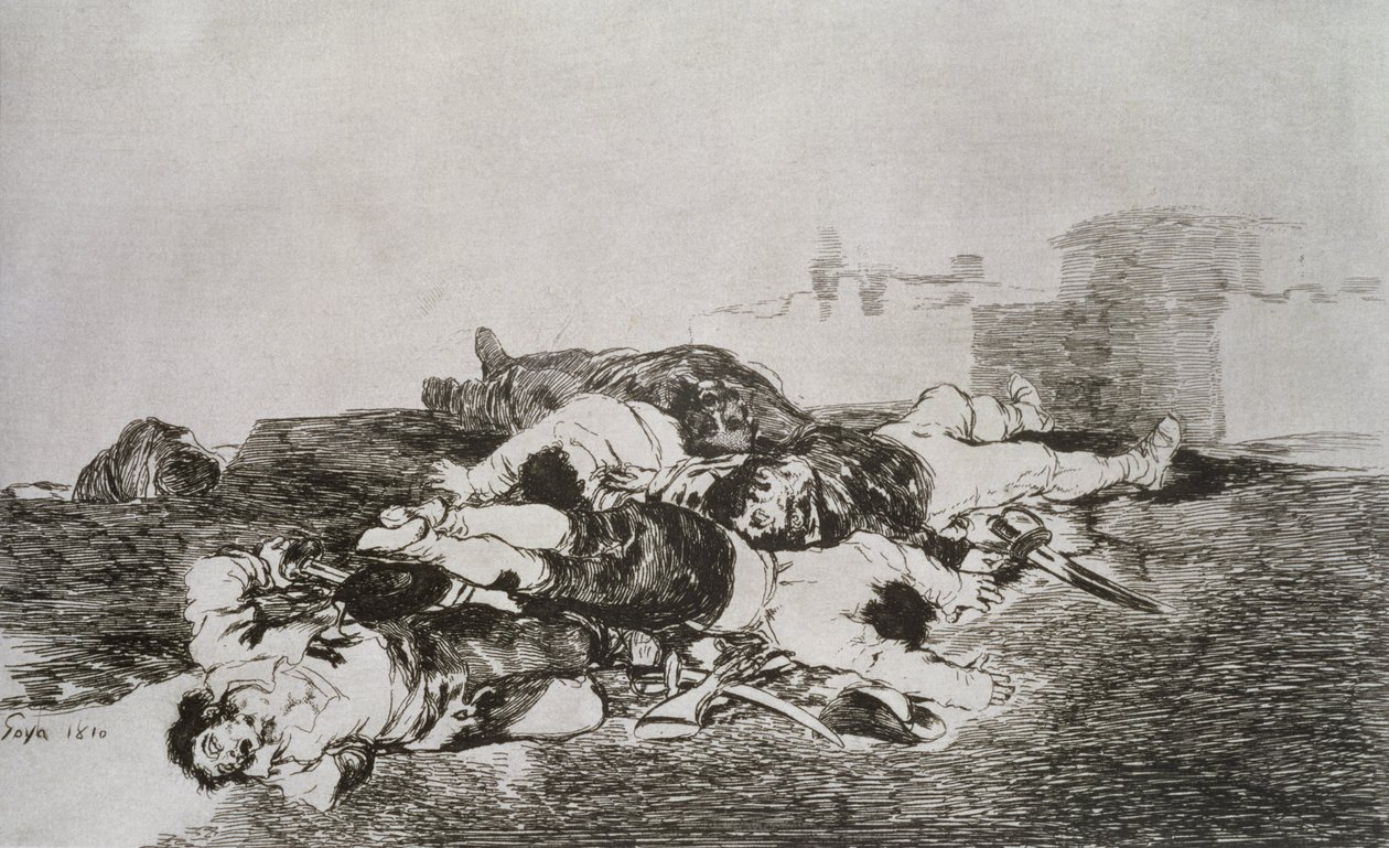 Even Worse, Plate 22 of 'The Disasters of War'