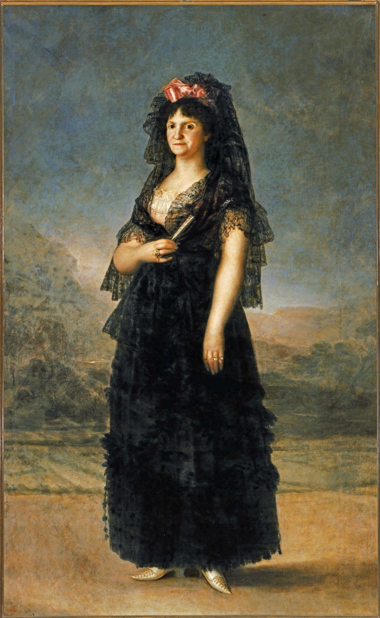 Queen Maria Luisa by Francisco Jose de Goya y Lucientes