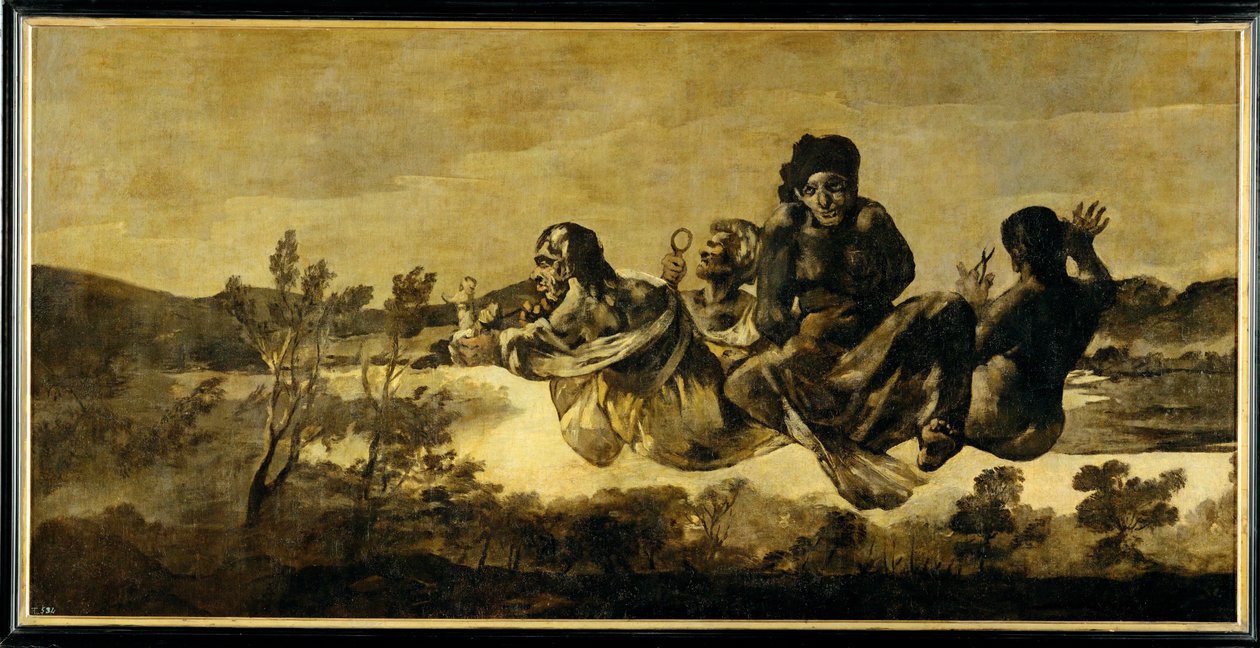 The Fates by Francisco Jose de Goya y Lucientes
