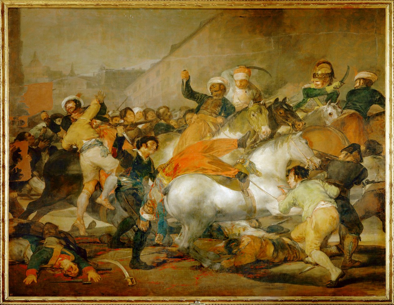 The Second of May 1808 in Madrid: The Charge by Francisco Jose de Goya y Lucientes
