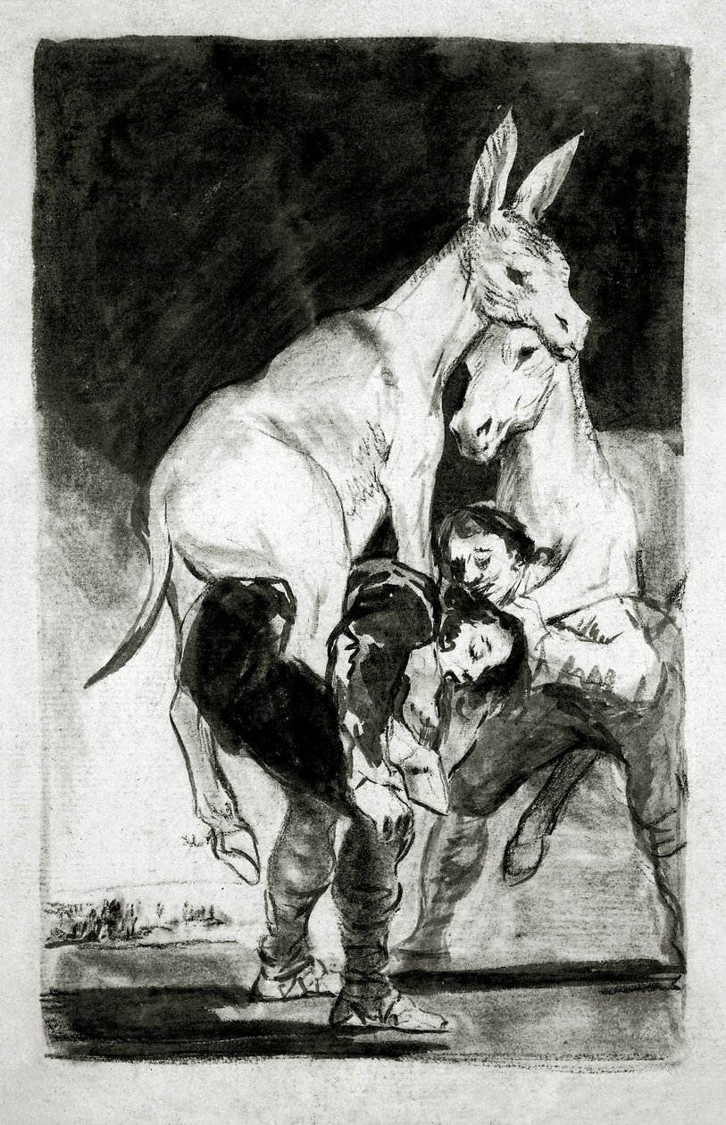 Thou Who Canst Not by Francisco de Goya