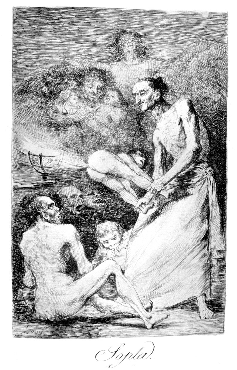 Blow by Francisco de Goya: Highest-quality art reproduction