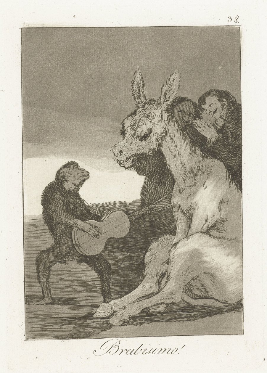 Bravo! by Francisco de Goya