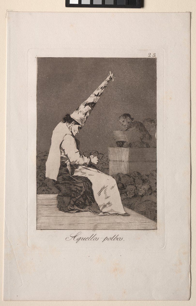 Caprichos: Those Specks of Dust by Francisco de Goya