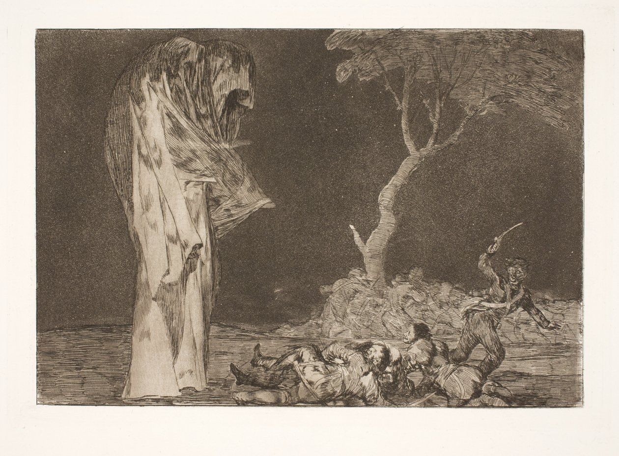 The Foolish Fear (Do Not Lose Reputation Due to Fear) by Francisco de Goya
