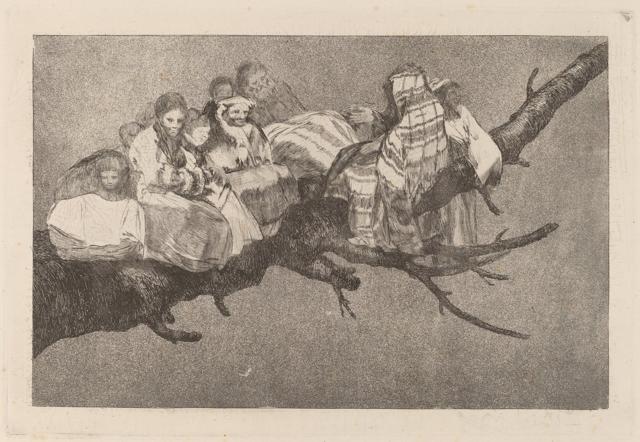 Ridiculous Folly by Francisco de Goya: Buy fine art print