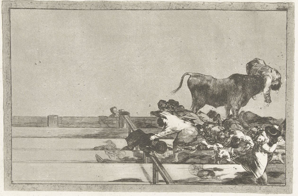 Death of the Mayor of Torrejon by Francisco de Goya