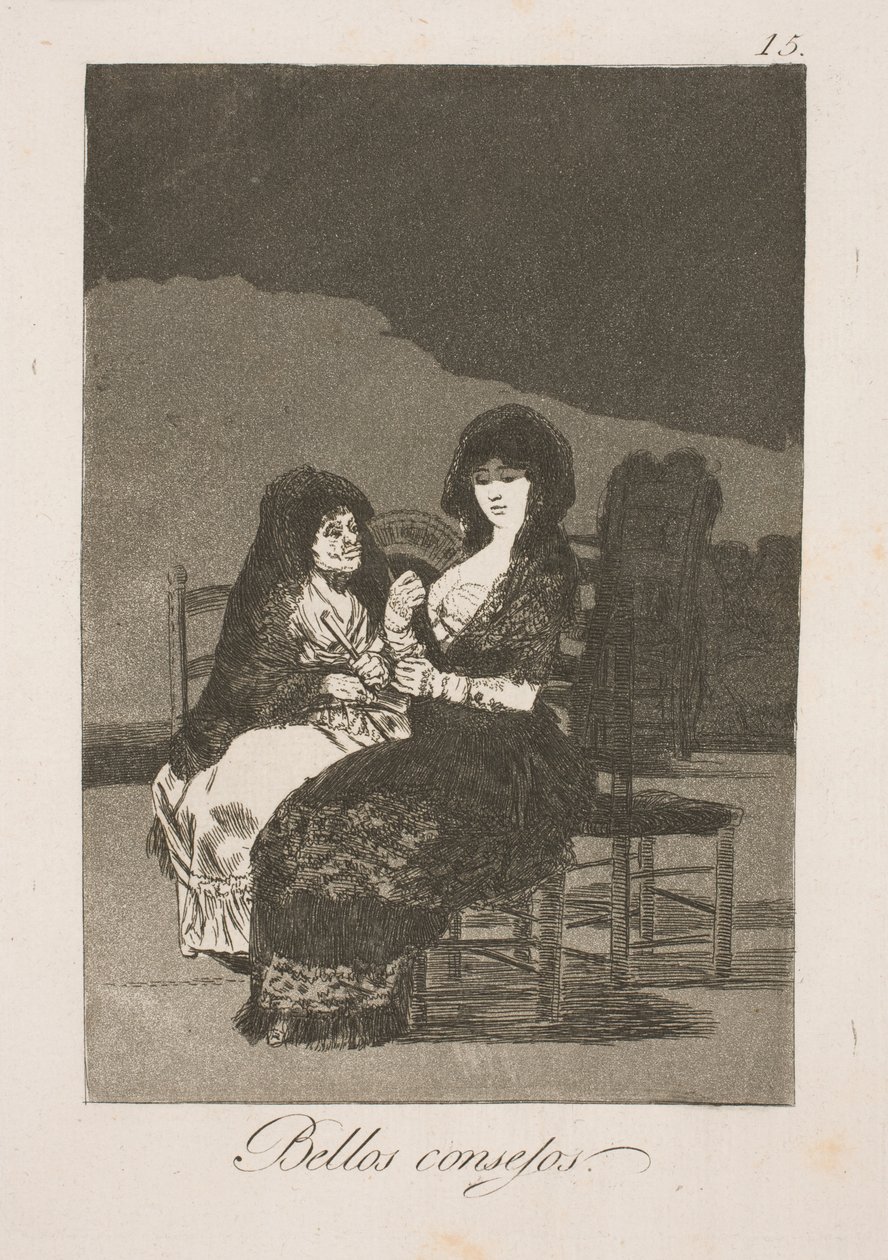 Good Advice by Francisco de Goya