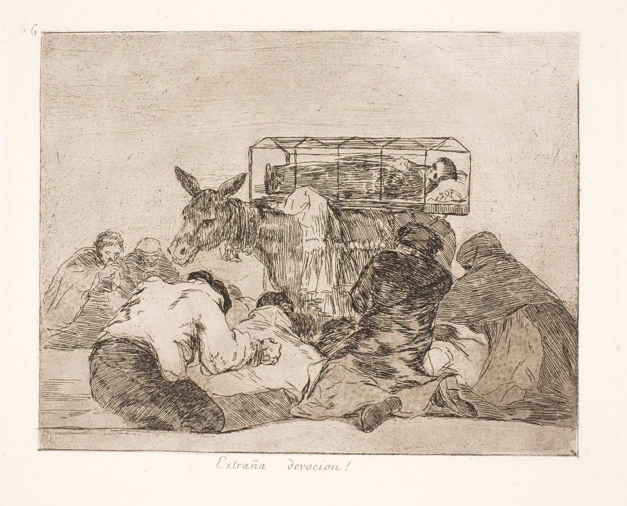 Strange Devotion (66) by Francisco de Goya