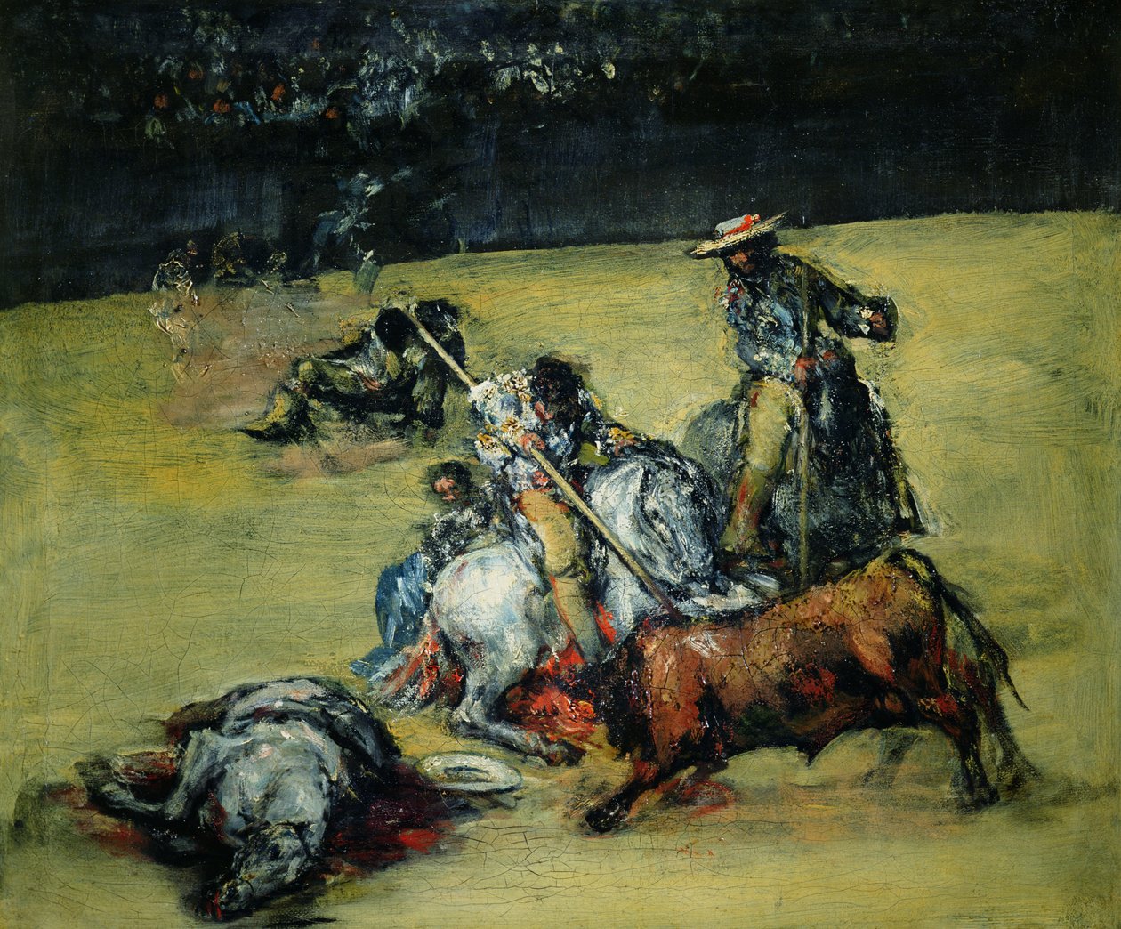 The Bullfight by Francisco de Goya