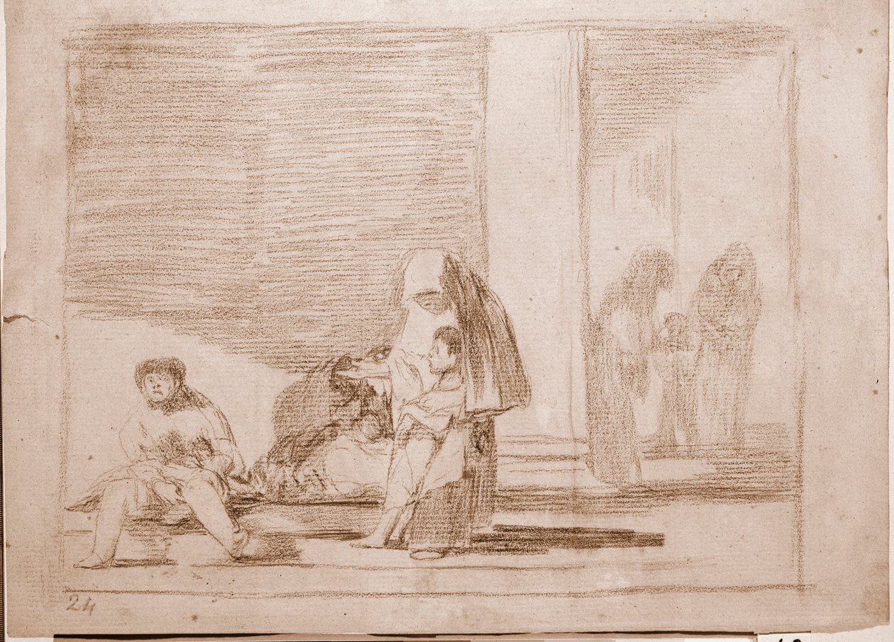 The Disasters of War: Healthy and Sick by Francisco de Goya