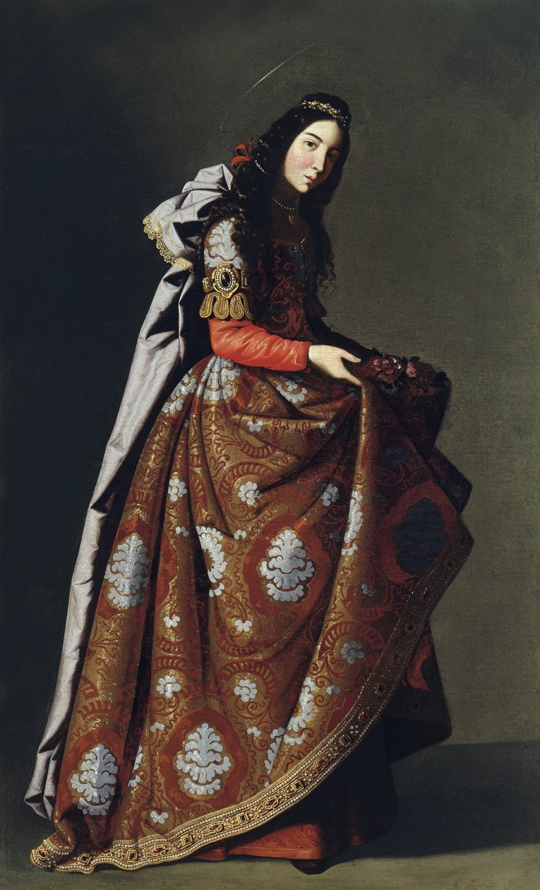 Saint Casilda of Toledo, ca 1630-1634 by Francisco de Zurbaran
