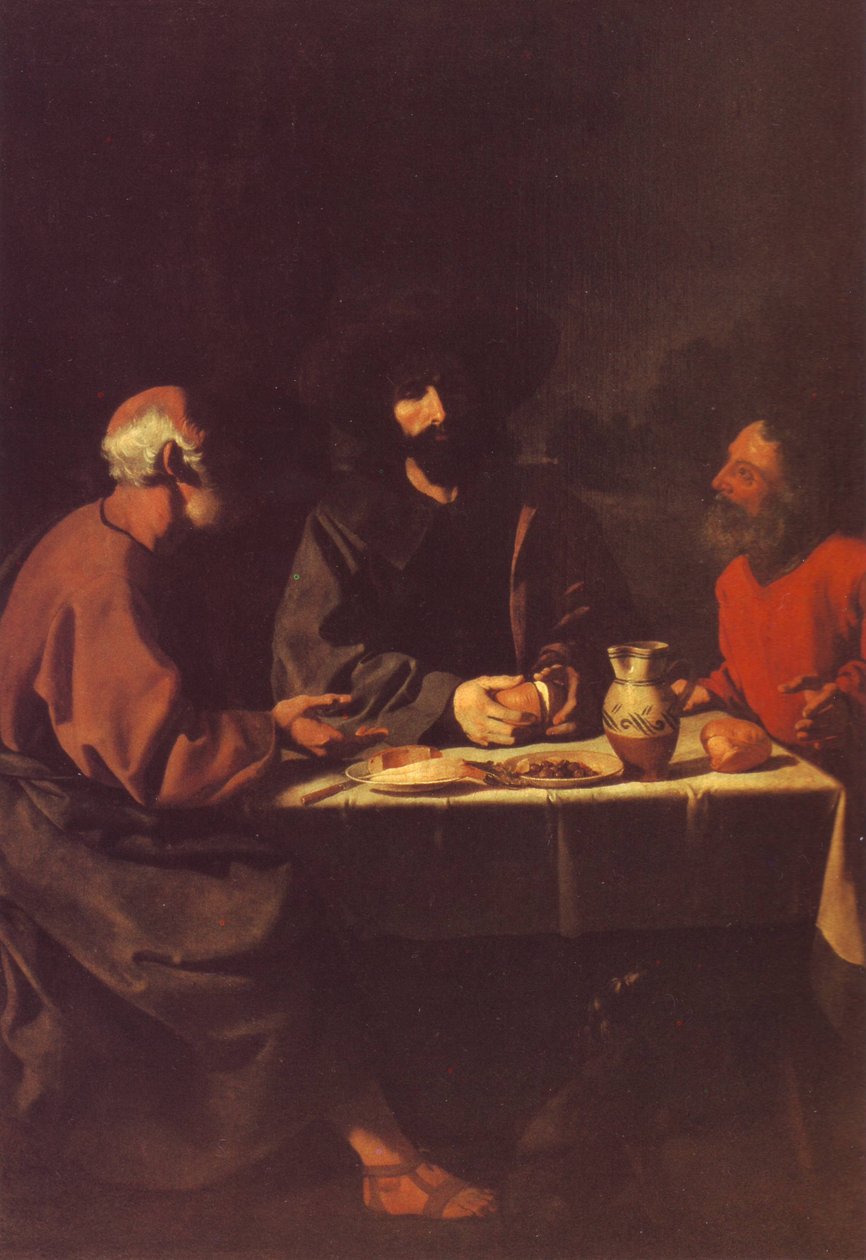 The Supper at Emmaus by Francisco de Zurbaran