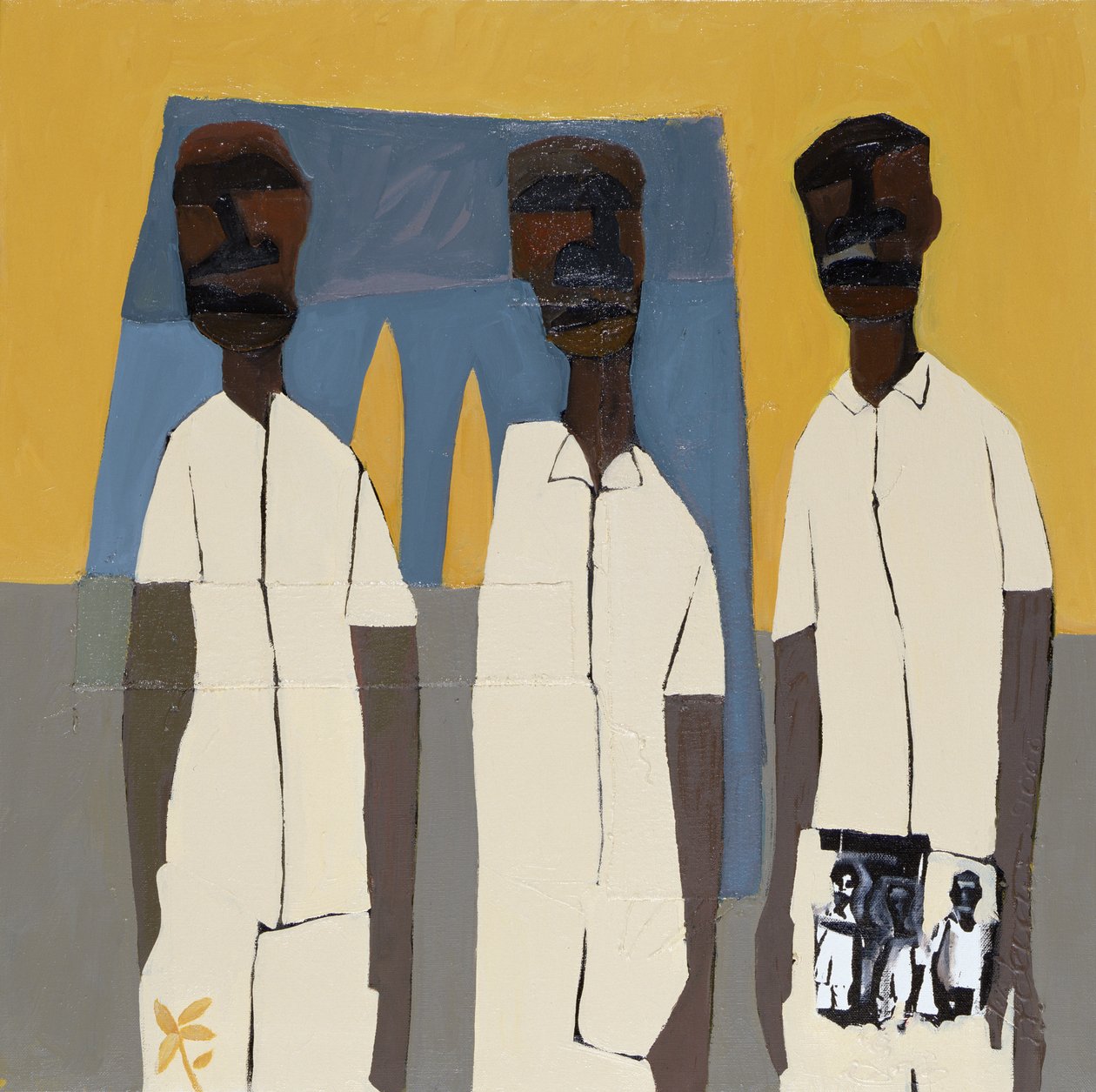 Church Boys III, 2000 by Francks Deceus