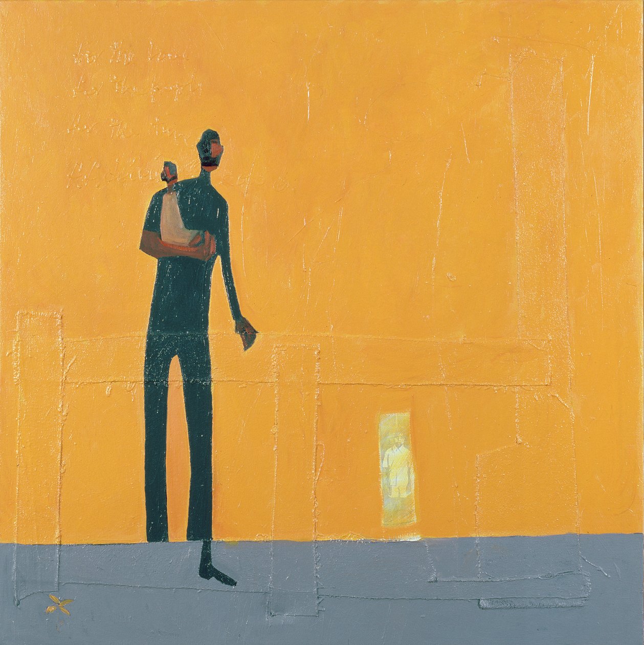 Father and Child by Francks Deceus