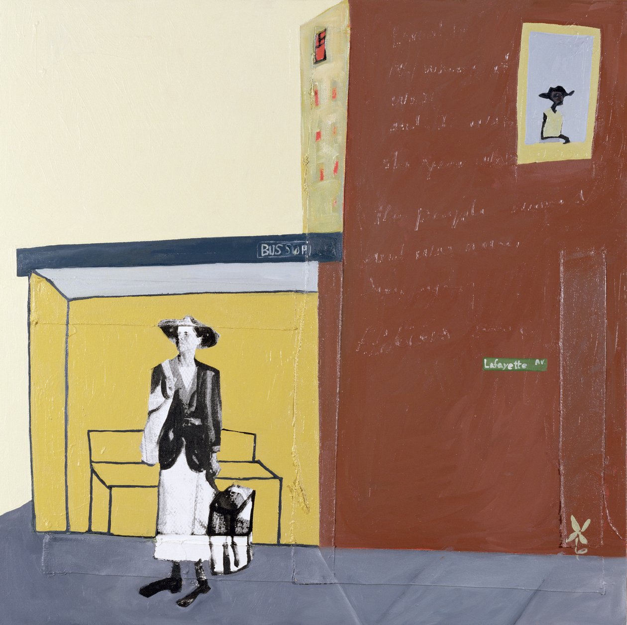 Lafayette Ave, 2001 by Francks Deceus